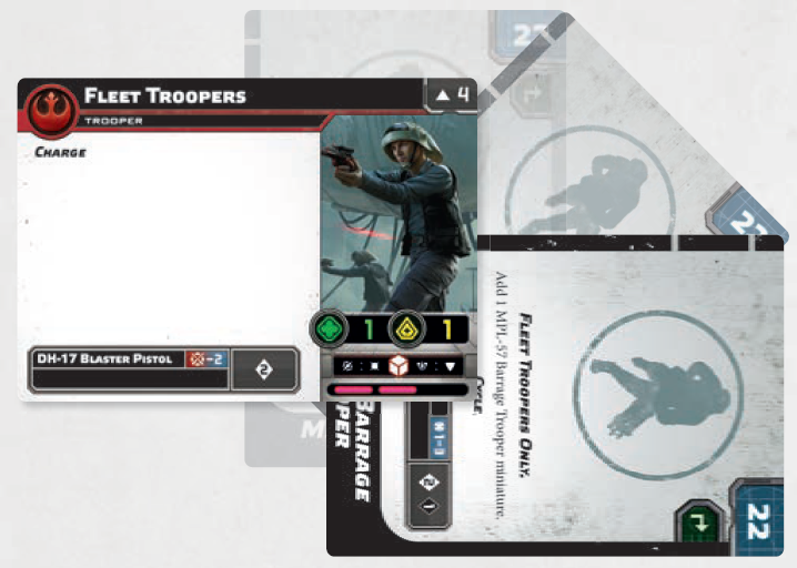 example of card with exhaust icon