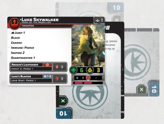example of card with expend icon